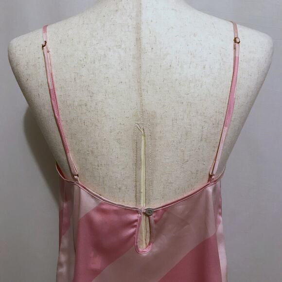 Victoria's Secret NWT Striped Pink Satin Cami Top Women Various - Picture 5 of 9